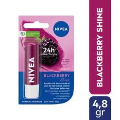 Protector Labial Nivea Blackberry Shine 5 mL