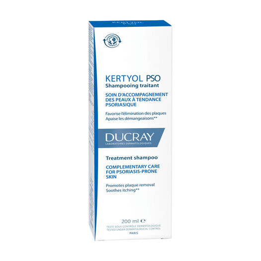 Ducray Kertyol Pso Shampoo Tratamiento Re-Equilibrante 200Ml, , large image number 1