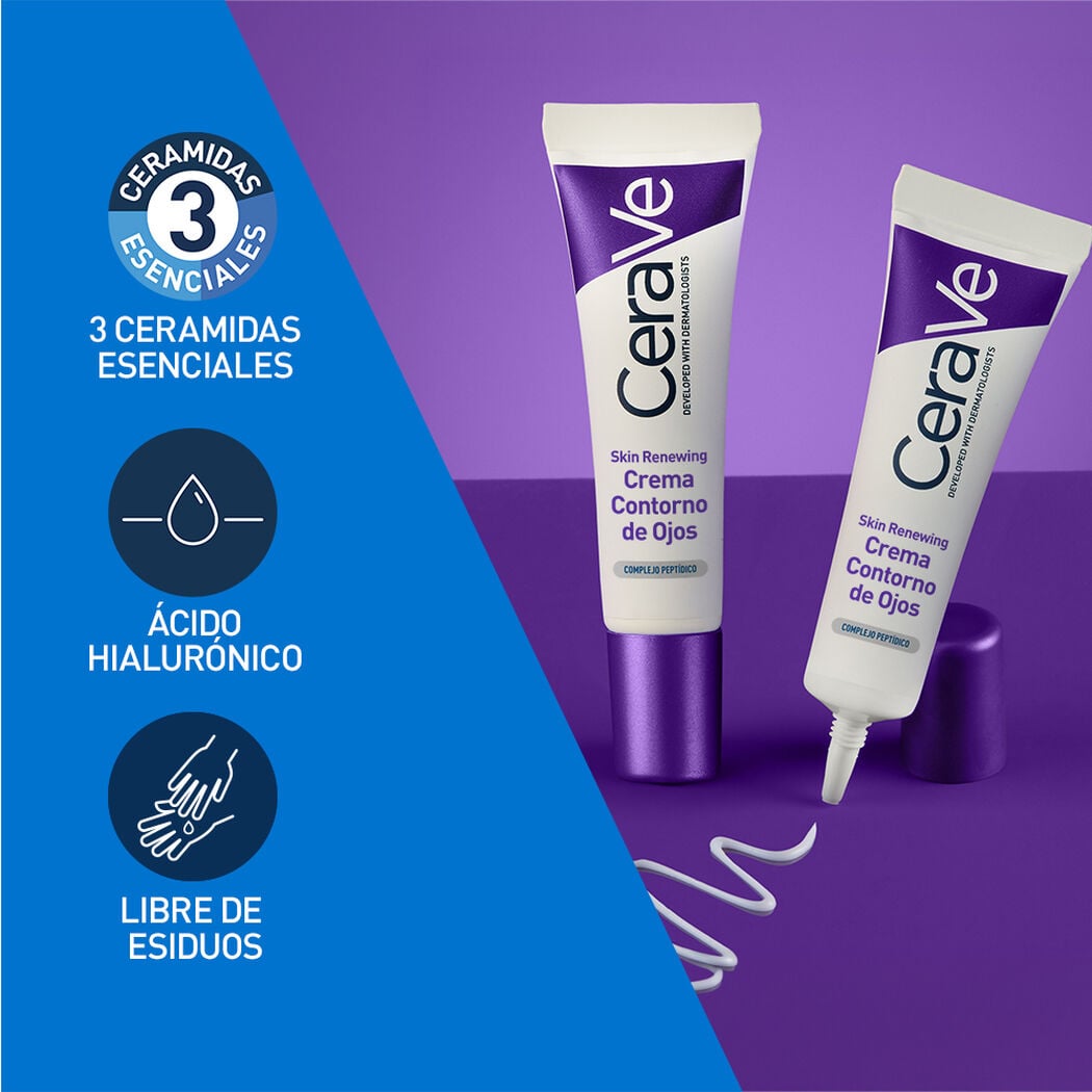 Skin Renewing ​ Crema Contorno De Ojos Antiedad​ 14 ml, , large image number 3