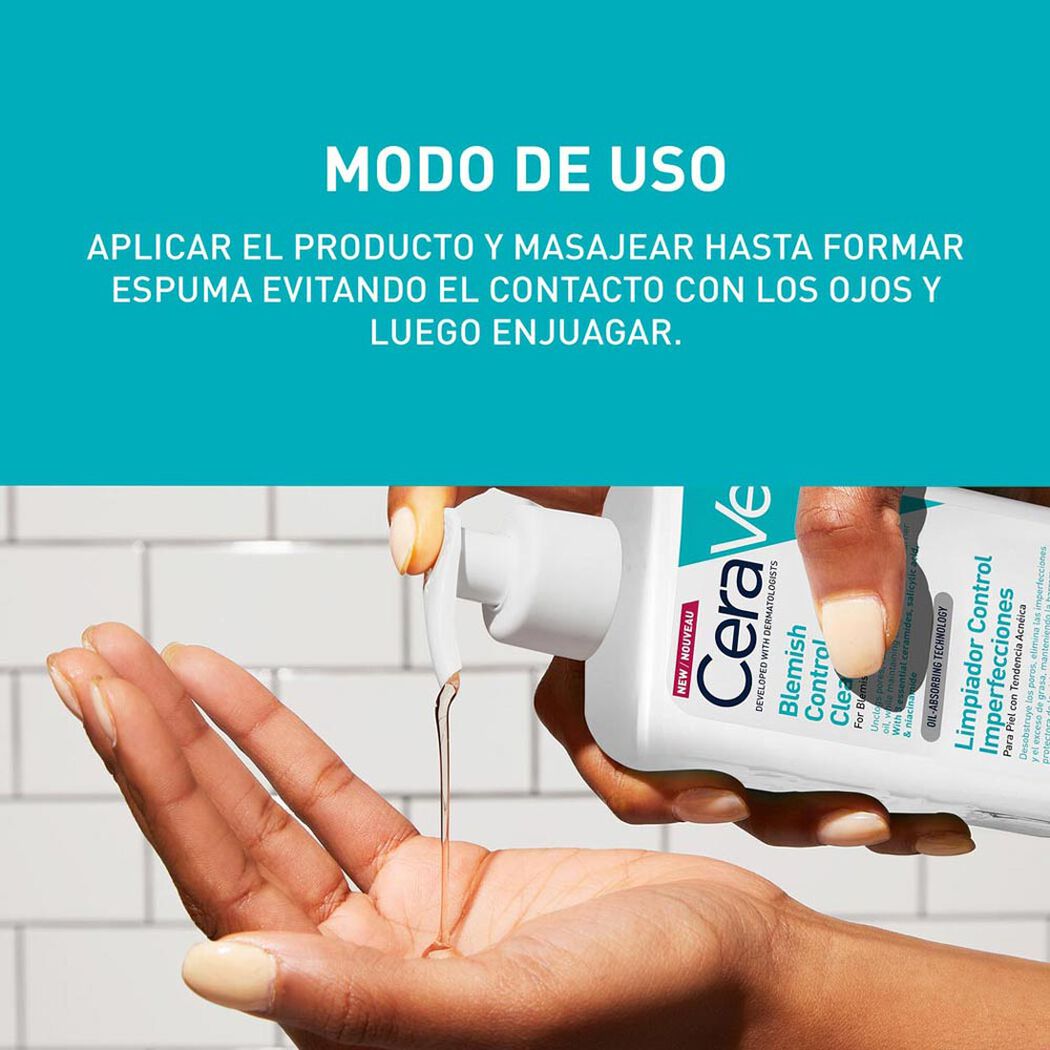 Limpiador Cerave Control Imperfecciones 236 mL, , large image number 4