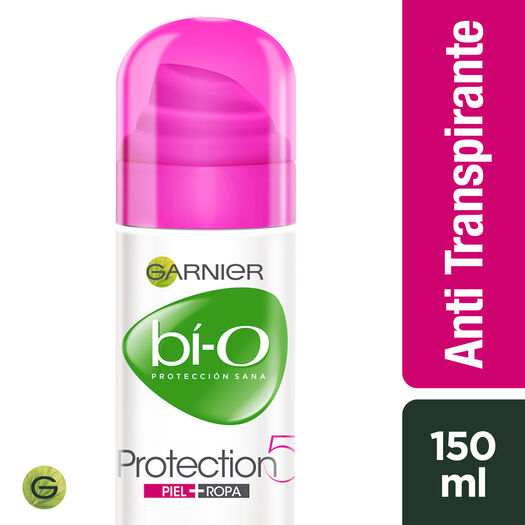 Bi-O Desodorante Spray Proteccion 5 Femenino x 150 mL, , large image number 0