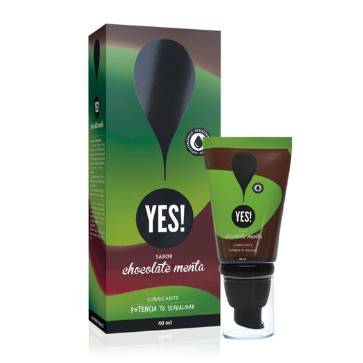 Yes Lubricante Sabor Menta Chocolate 40Ml, , large image number 0