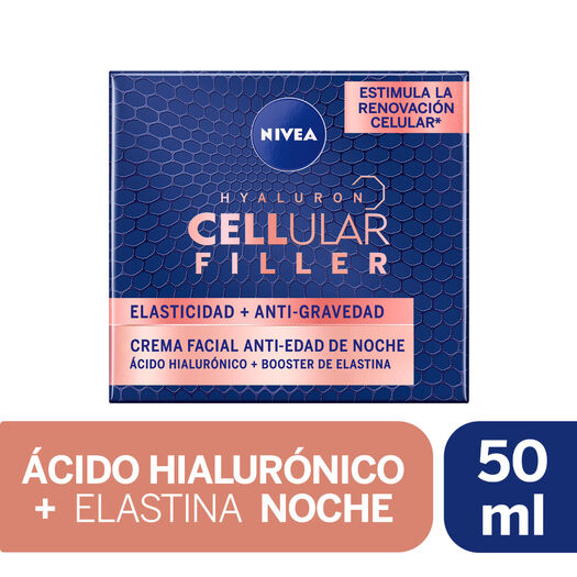 Nivea Crema Hyaluron Cellular Filler Noche x 50 mL, , large image number 0