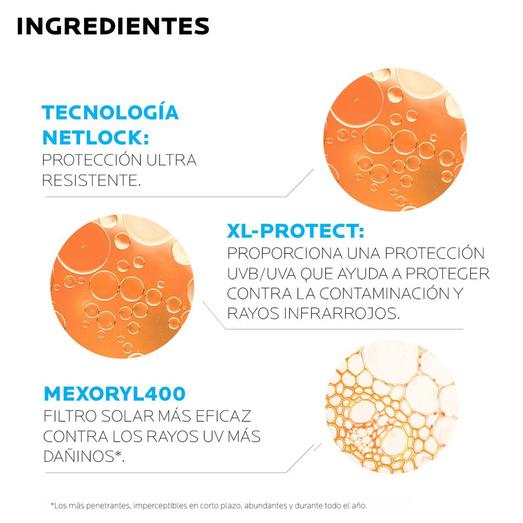 Protector Solar La Roche Posay Rostro Anthelios UV Mune 400 FPS50+ Con Color 50 mL, , large image number 3