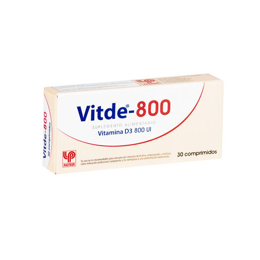 Vitde 800 UI  x 30 Comprimidos, , large image number 0