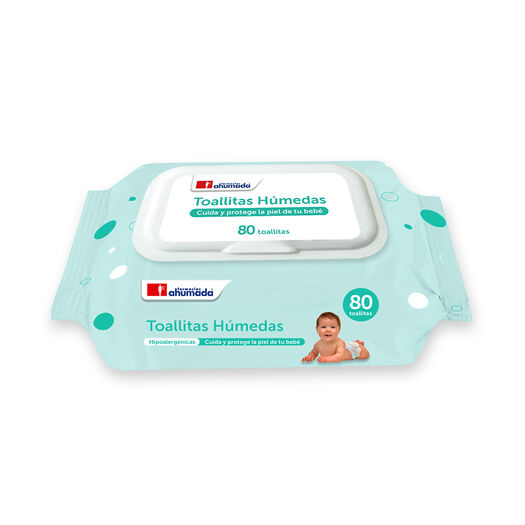 Toallas Húmedas Farmacias Ahumada 80 un, , large image number 0