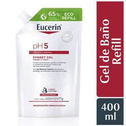 Gel de Baño Eucerin Ph5 Refill Syndet 400 mL