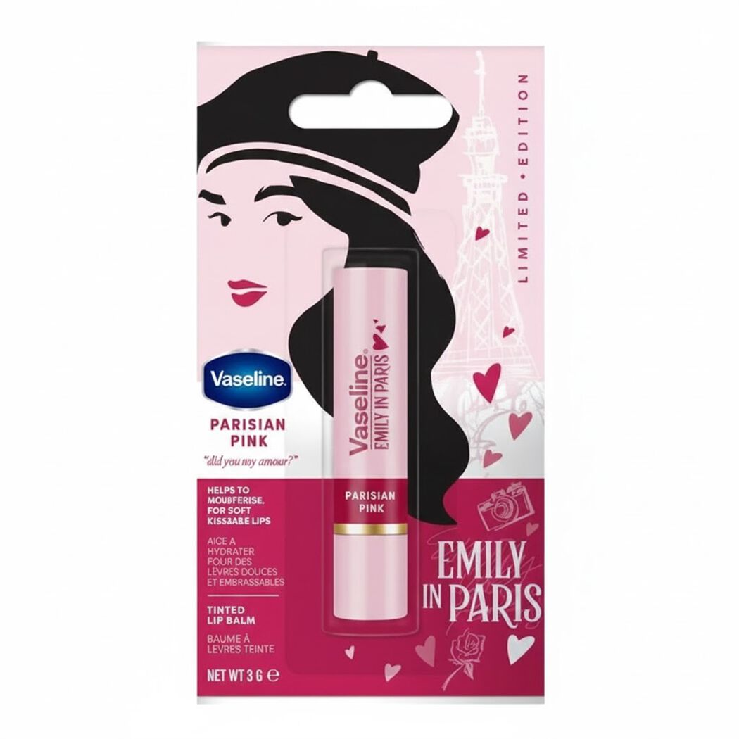 Balsamo Labial Emily In Paris Parisian Pink 3g, , large image number 0