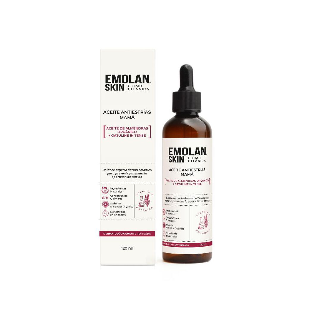 Aceite Emolan Skin Anti Estrias 120Ml, , large image number 0