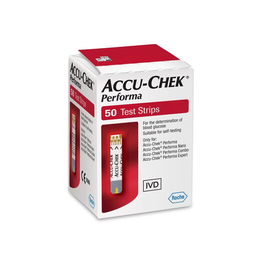 Accu-Chek Performa x 50 Tiras, , large image number 0