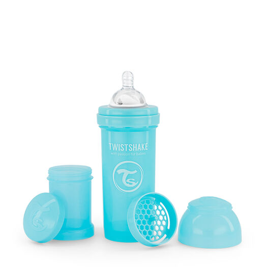 Mamadera Twistshake Anticólico Azul 260 mL, , large image number 1