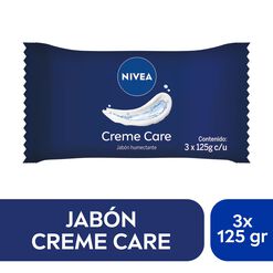 Jab&oacute;n Nivea Creme Care 3X125 Gr