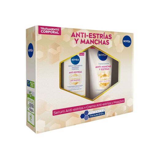 Pack Nivea Lumimous Crema Serum + Corporal 300Ml, , large image number 0