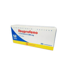 IBUPROFENO 200MG. CAJA 20 COMP