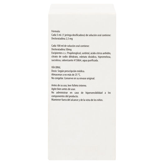 Aerius 2.5 mg/5ml Solución Oral Fco. 150 ml, , large image number 1