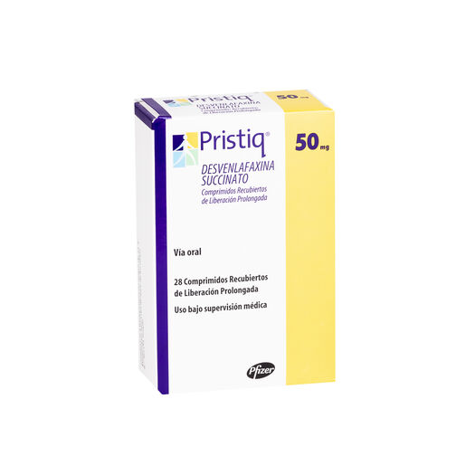Pristiq 50 mg x 28 Comprimidos Recubiertos de Liberación Prolongada, , large image number 0