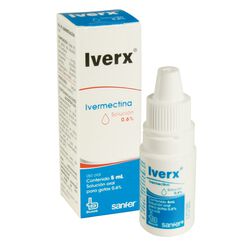 Iverx 0.6 % x 5 ml Solución Oral para Gotas
