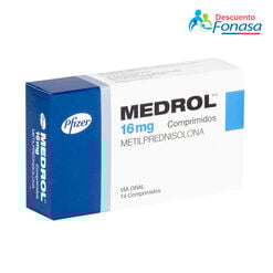 Medrol 16 mg x 14 Comprimidos
