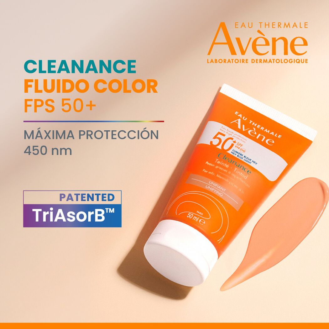 Protector Solar Avene Cleanance Color SPF 50+ 50 mL, , large image number 3