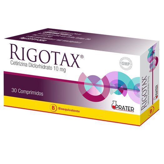 Rigotax 10 mg x 30 Comprimidos, , large image number 0