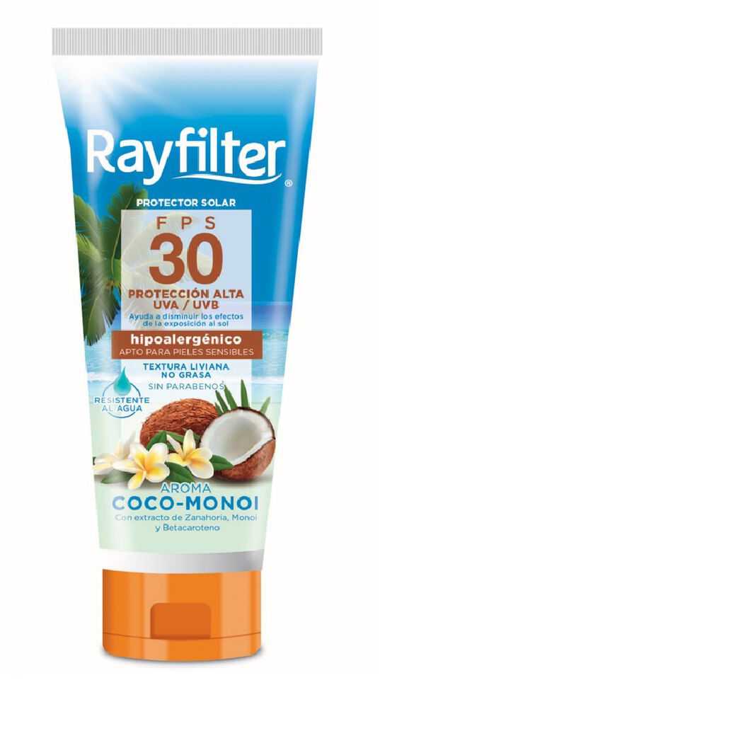 Protector Solar Rayfilter Coco Monoi FPS 30 190 g, , large image number 0