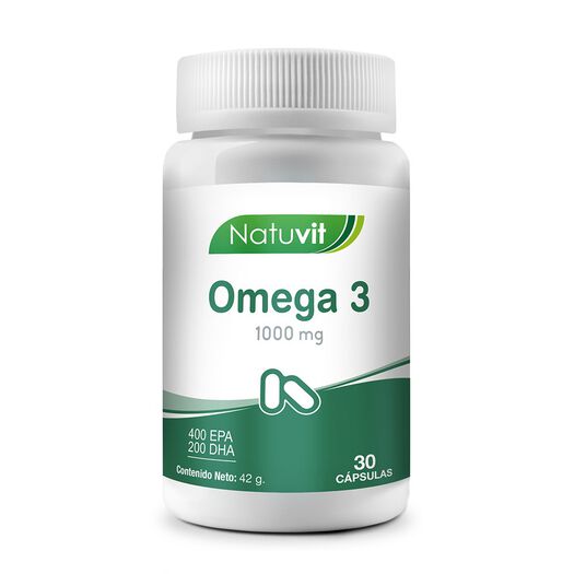 Natuvit Omega 3 1000 Mg 30 Cápsulas, , large image number 0