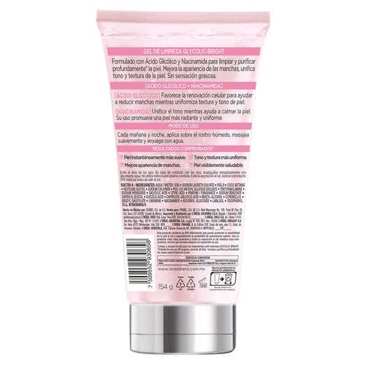 Gel Limpieza Loreal Glycolic Bright 150Ml, , large image number 2