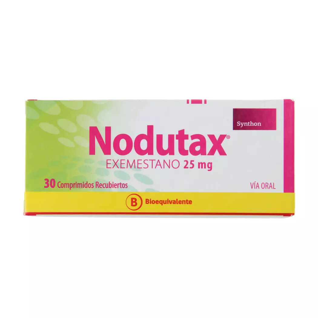 Nodutax 25 mg Caja 30 Comprimidos Recubiertos, , large image number 0