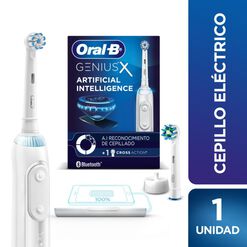 Cepillo De Dientes Eléctrico Oral-B Genius X + Cabezales 1 Kit
