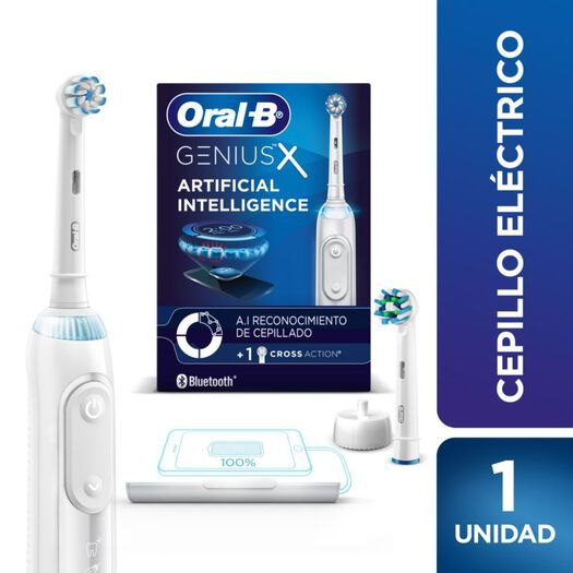 Cepillo De Dientes Eléctrico Oral-B Genius X + Cabezales 1 Kit, , large image number 0