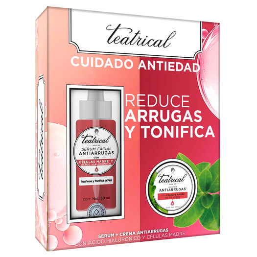 Pack Teatrical Serum 30Ml + Crema Antiarrugas 100Gr, , large image number 1