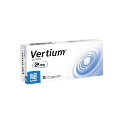 Vertium 25 mg x 10 Comprimidos
