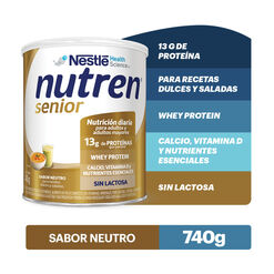 Prote&iacute;na Nestle Nutren Sin Lactosa 740 mL