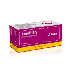 Benzamil 16 mg x 30 Comprimidos