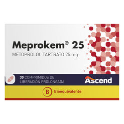 Meprokem 25 mg 30 Comprimidos Liberación Prolongada