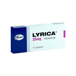 Lyrica 25 mg x 14 Capsulas