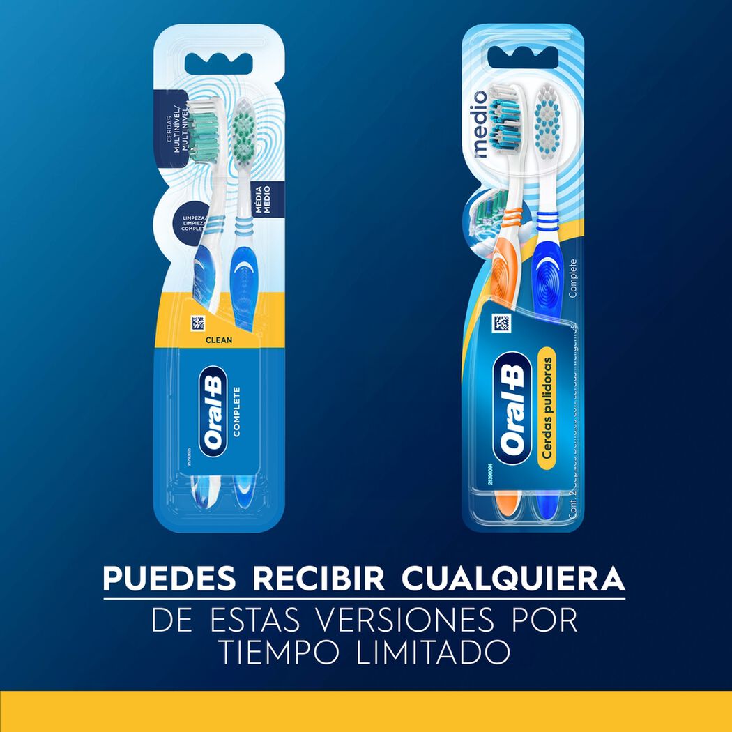 Cepillo de Dientes Oral B Complete Suave 2 un, , large image number 4