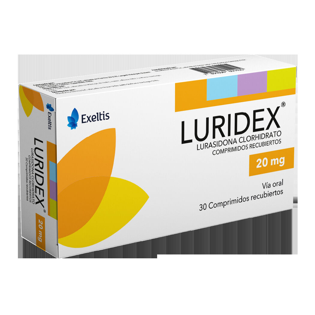 Luridex 20 mg x 30 Comprimidos Recubiertos, , large image number 1