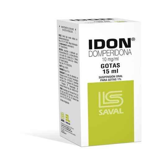 Idon 10 mg/1 mL x 15 mL Suspensión Oral Para Gotas, , large image number 0