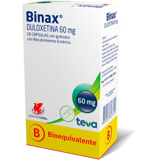 Binax 60 mg Caja 28 Cáps. con Gránulos Con Recubrimiento Entérico, , large image number 0