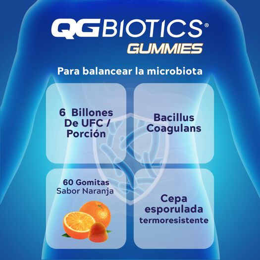 QGBiotics Gummies x 60 gomitas, , large image number 4