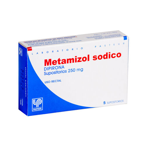 Dipirona 250 mg x 5 Supositorios, , large image number 0