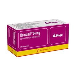 Benzamil 24 mg x 30 Comprimidos