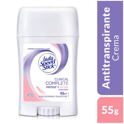Desodorante Lady Speed Stick Barra Clinical Complete 55 g