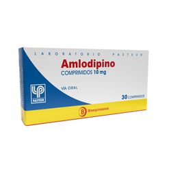 Amlodipino 10 mg x 30 Comprimidos
