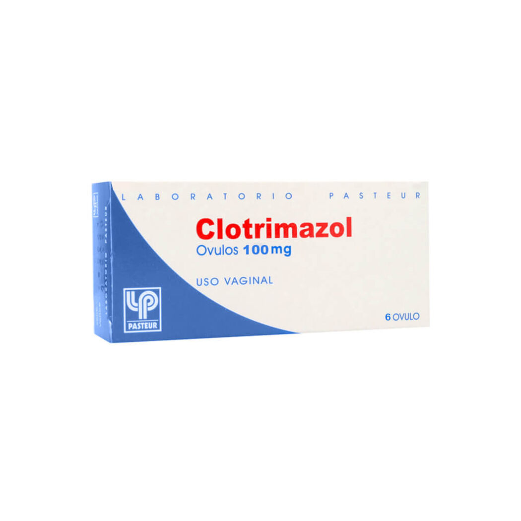 Clotrimazol 100 mg x 6 &Oacute;vulos Vaginales PASTEUR, , large image number 0