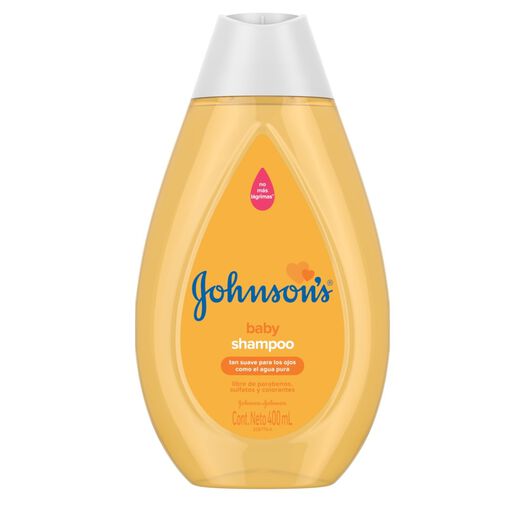 shampoo para bebé johnsons® ph balanceado x 400 ml., , large image number 1