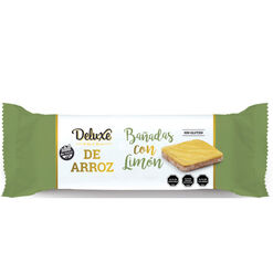 Galletas Deluxe de Arroz Lim&oacute;n Sin Gluten 115 g