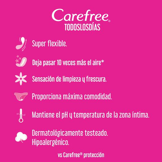 Protector Diario Carefree 100 un, , large image number 4