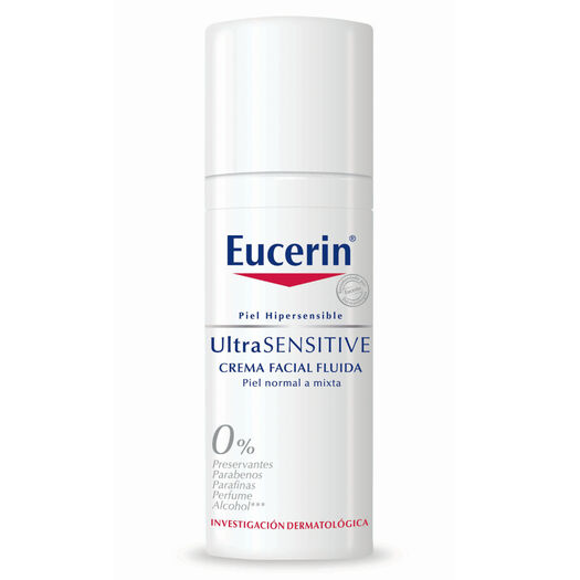Crema Facial Fluida EUCERIN ULTRASENSITIVE 50 ML, , large image number 0